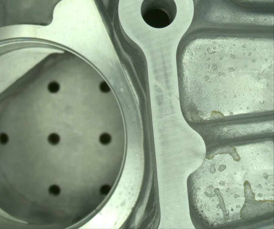 Casting Machined before
