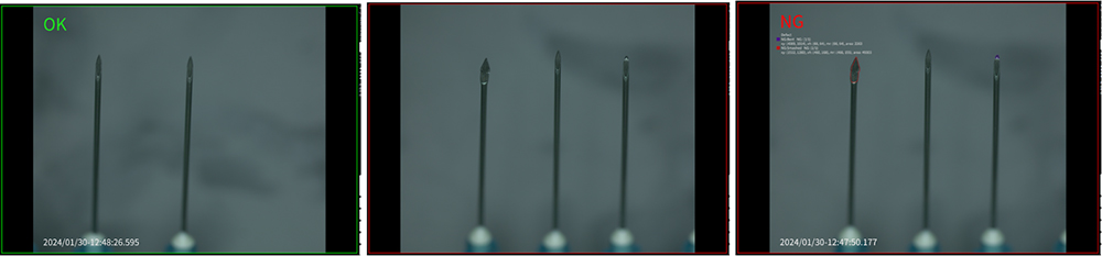 Syringe Needle Formation Inspection Application-1
