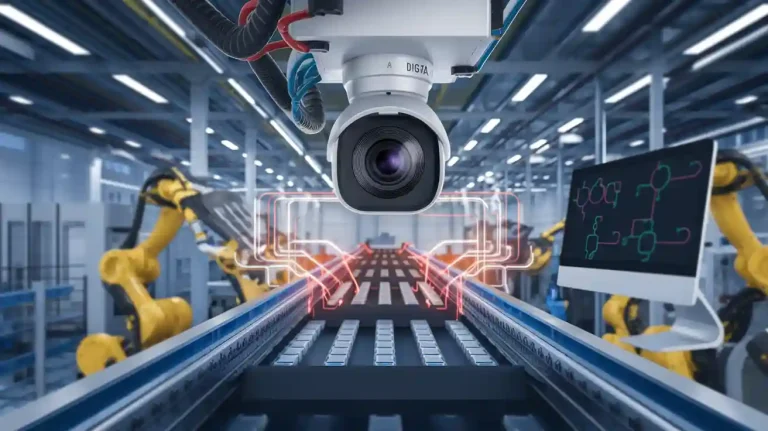 The Anatomy of an Industrial Digital Camera Machine Vision System