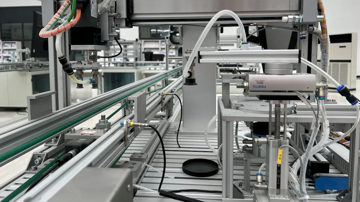 Applications of Action Machine Vision Systems
