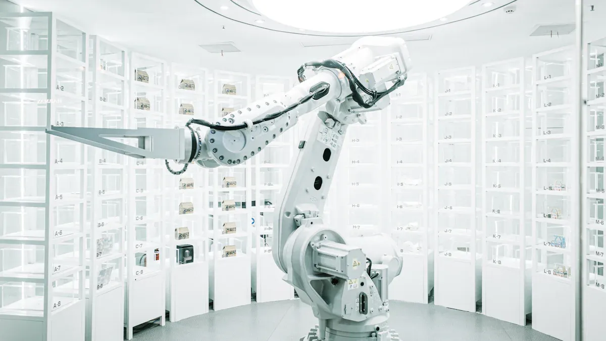 Applications of Robotics Actuators Machine Vision System
