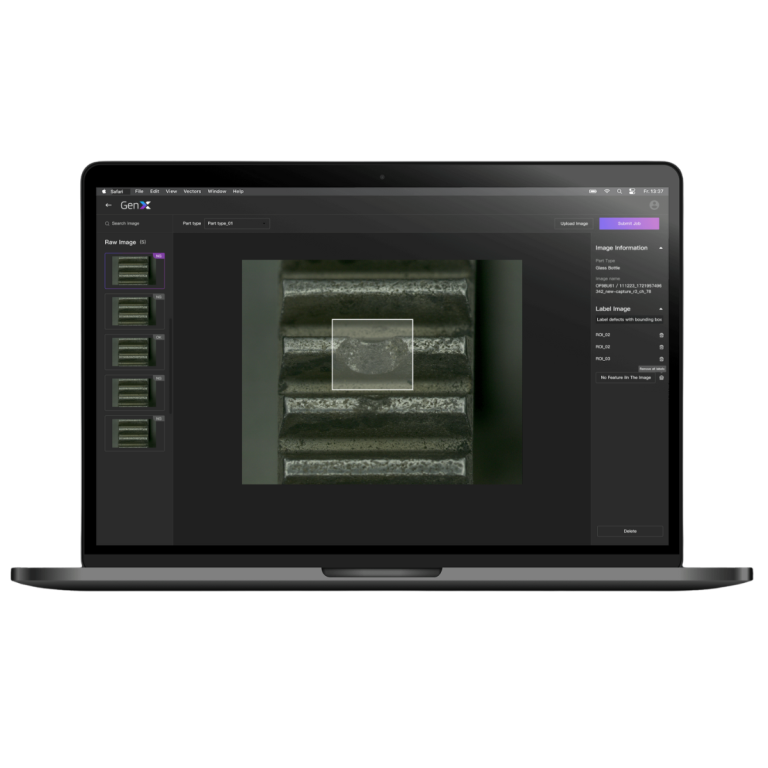 Unityxt Sample Machine UnitX: AI-Powered Visual Inspection for Manufacturing