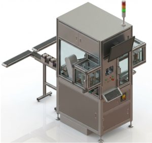 UnitXs automated station uses a specialized side camera setup to inspect the weld profile