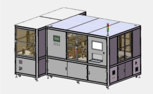 UnitXs inspection station integrates 6 cameras to cover every critical angle of the camera housing