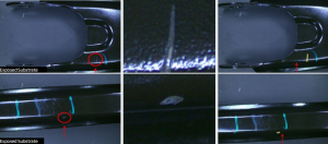  UnitX AI clearly identifies areas of exposed substrate and surface whitening.
