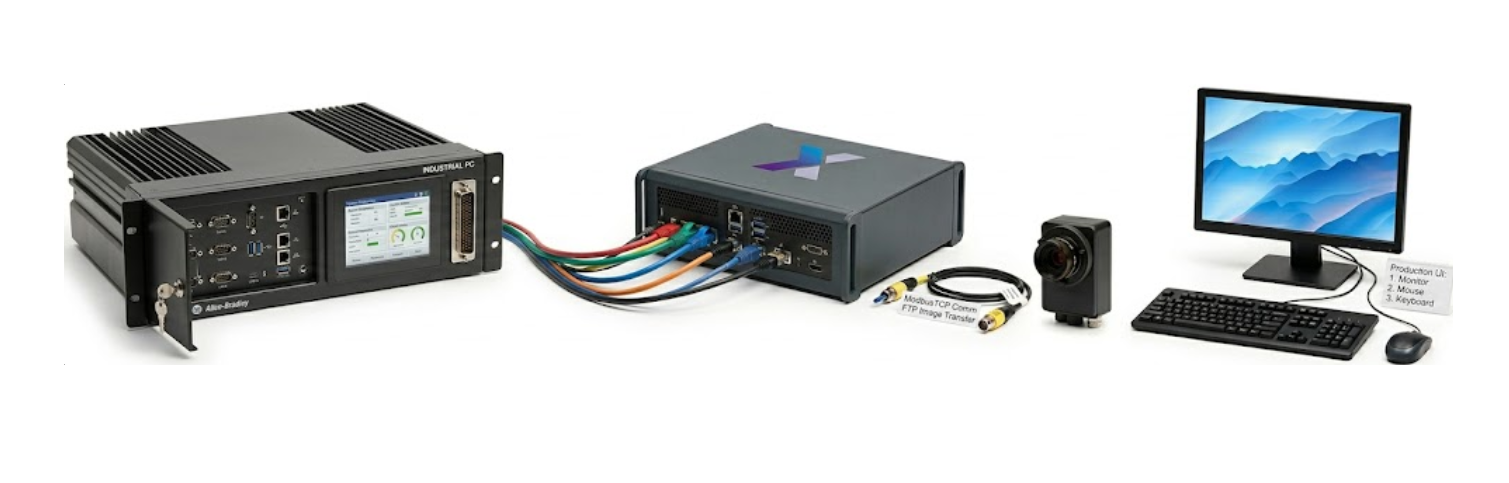 UnitX CorteX injects AI intelligence into legacy camera system, calculating angular positions instantly.