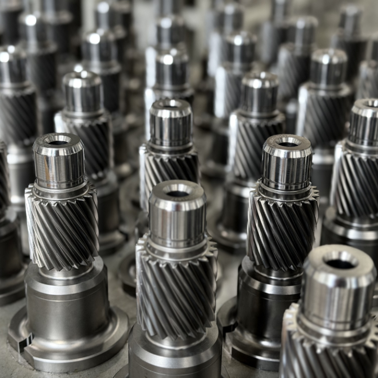 Full-Surface at Speed: AI Inspection for EV Transmission Motor Shafts