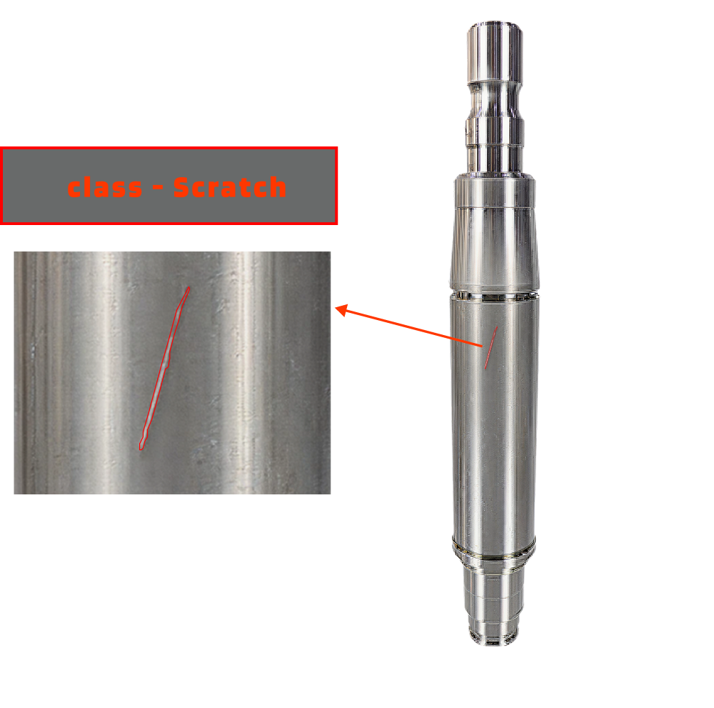 AI segmentation scratch inspection